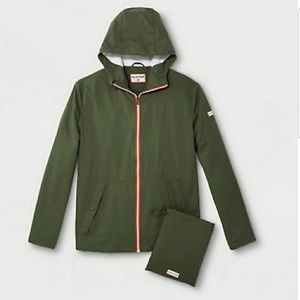 Olive colored Hunter by target raincoat LARGE